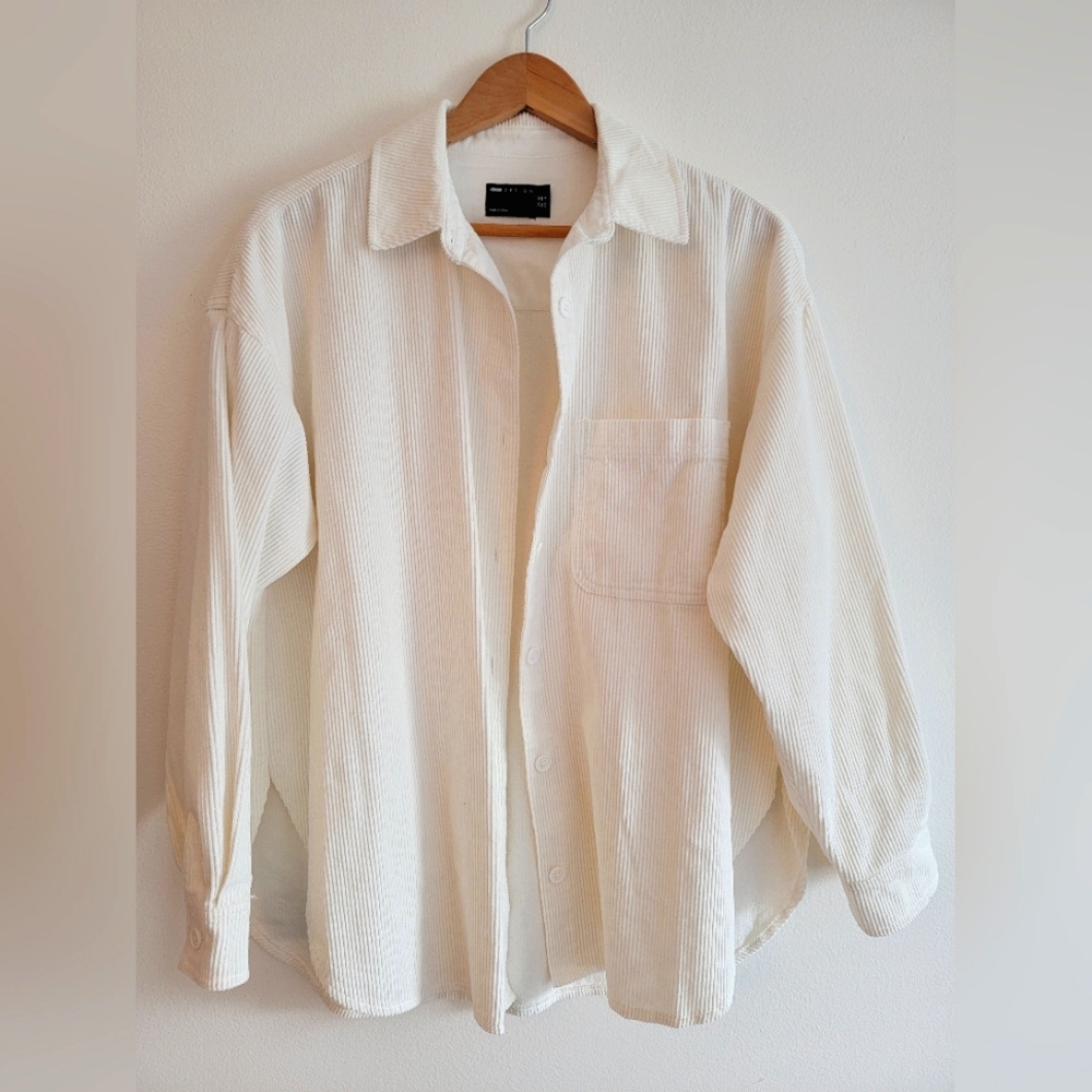 ASOS DESIGN oversized cord shirt, size 6